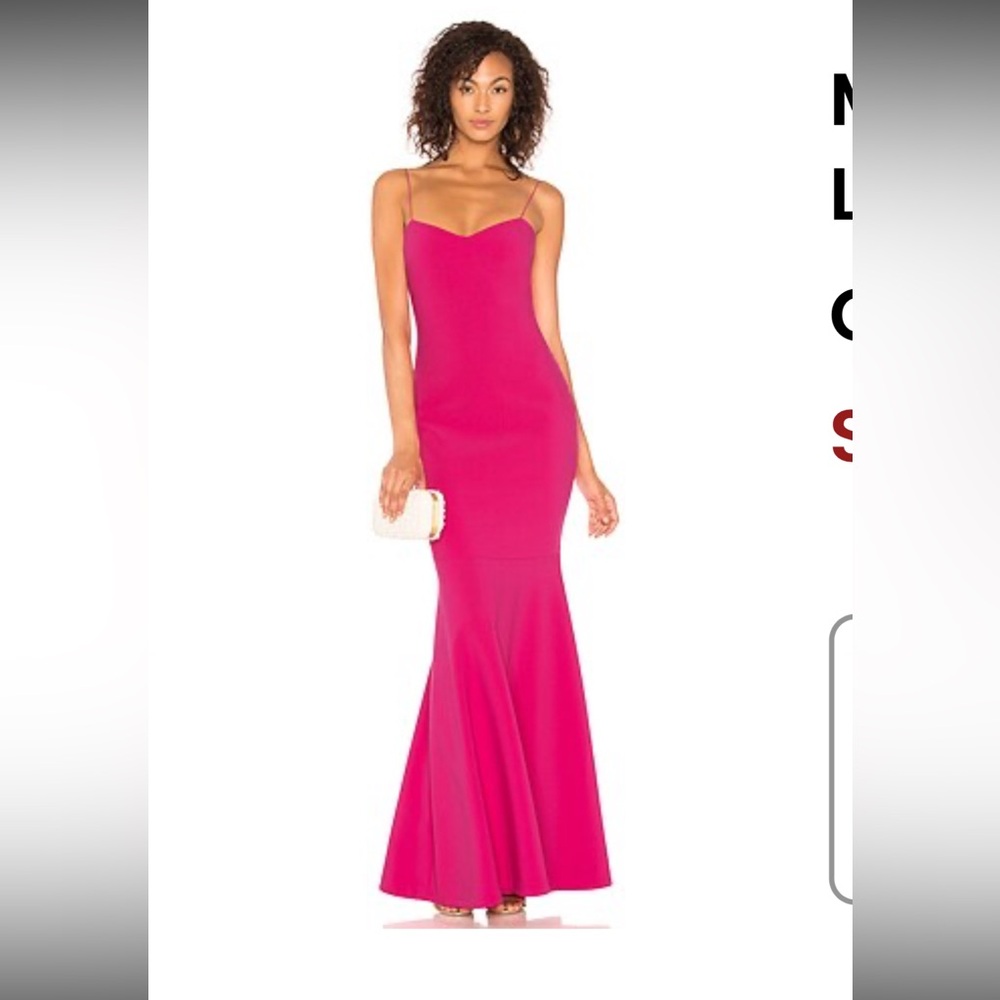 Likely Aurora / Medallia Gown in Fuschia